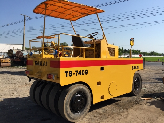 ขายรถบดล้อยาง9ล้อ SAKAI TS7409 พร้อมใช้งาน เล่มทะเบียนพร้อมโอน ขายรถบดล้อยาง9ล้อ SAKAI TS7409 พร้อมใช้งาน เล่มทะเบียนพร้อมโอน