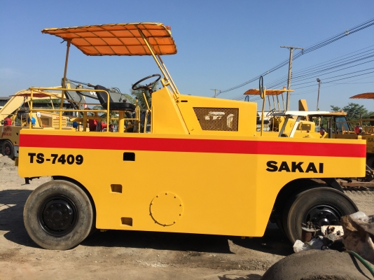 ขายรถบดล้อยาง9ล้อ SAKAI TS7409 พร้อมใช้งาน เล่มทะเบียนพร้อมโอน ขายรถบดล้อยาง9ล้อ SAKAI TS7409 พร้อมใช้งาน เล่มทะเบียนพร้อมโอน