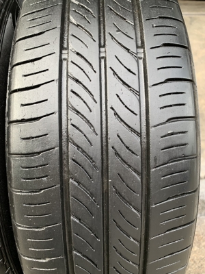 ล้อแม็ก Toyota Vios Yaris 8 ก้าน ขอบ 15 พร้อมยาง 185-60-15 Dunlop ปี 15 แม็กสภาพดี ดอกยางหนา