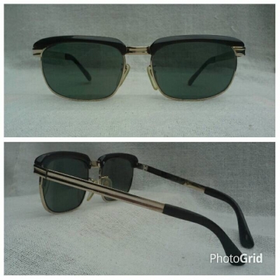 แว่นตาเยอรมันวินเทจยุค &#039;70s ทองโกลด์ฟิลด์ 14 K สัดส่วนทองคำบริสุทธิ์ 58.33 \% ล้ำค่า ! หายาก ! 