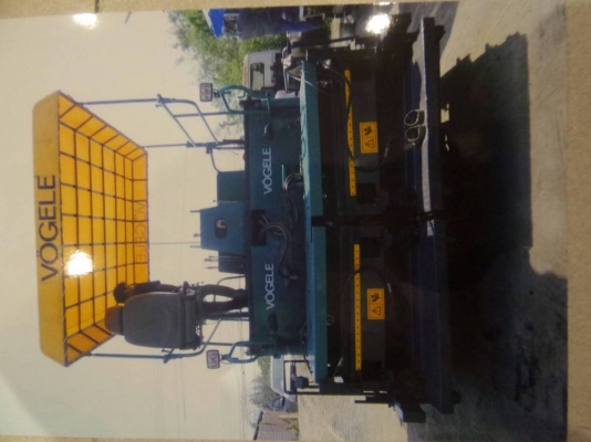 รถปูยาง Vogele Supper1500 ปูใด้6เมตร เอกสารเล่มทะเบียน พร้อมลงงาน รถปูยาง Vogele Supper1500 ปูใด้6เมตร เอกสารเล่มทะเบียน พร้อมลงงาน