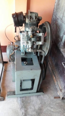 ปั้มลม Hitachi 3สูบ มอเตอร์15แรง ไฟ3เฟตไทย มาจากนอก