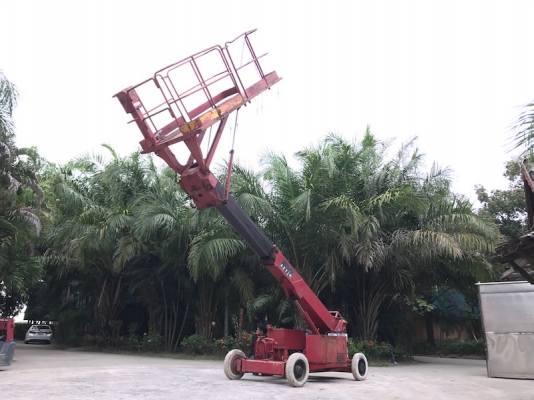 ขายรถกระเช้า AICHI ไฟฟ้า สูง6เมตร สวยเดิมจากญี่ปุ่นยังไม่เคยใช้ในไทย125,000เท่านั้น