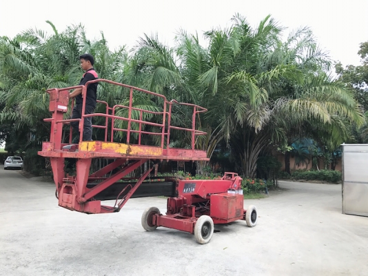 ขายรถกระเช้า AICHI ไฟฟ้า สูง6เมตร สวยเดิมจากญี่ปุ่นยังไม่เคยใช้ในไทย125,000เท่านั้น