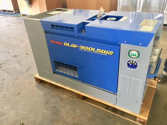 DENYO DLW-300LSW2 : 300แอมป์ เครื่องเชื่อมใหม่ นำเข้าตรงจากญี่ปุ่น โทร. 080-6565422 (หนิง)