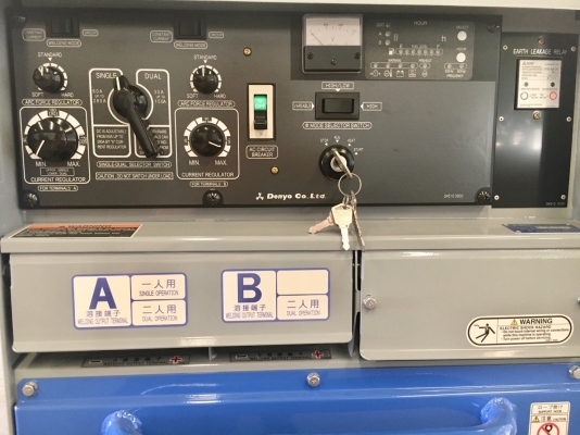DENYO DLW-300LSW2 : 300แอมป์ เครื่องเชื่อมใหม่ นำเข้าตรงจากญี่ปุ่น โทร. 080-6565422 (หนิง)