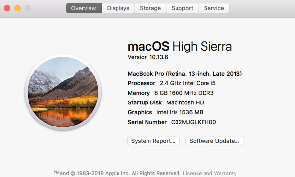 Macbook Pro Retina 13.3&quot; Core i5 Ram 8GB อุปกรณ์เสริม  Magic Mouse | USB SuperDrive  ใช้งานมือเดียว