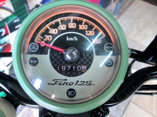 fino125i สีขาวเขียว รถสวยเครื่องดี 27900