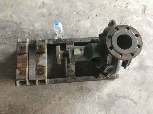 ขายหัวปั๊มน้ำหอยโข่ง Ebara 100x80FSH ใบพัดทองเหลือง ขนาดเข้า 4นิ้ว ออก 3นิ้ว สภาพสวย หมุนนิ่ม มาพร้อมแท่นวางมอเตอร์ พร้อมใช้งาน