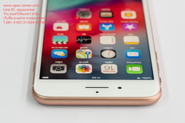 iphone 8 Plus 64GB TH ประกัน 1-12-2562 อายุ 10 วัน สีทอง ยกกล่อง สภาพของใหม่