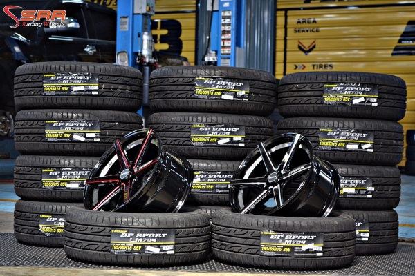 ล้อแม็กซ์ INFERNO ขอบ15 + ยางDUNLOP ราคาชุดละ 17,600 บาท