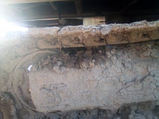 รถขุด KOMATSU PC60-1 แขนพิเศษ แทรคกว้าง 70 เซนติเมตร