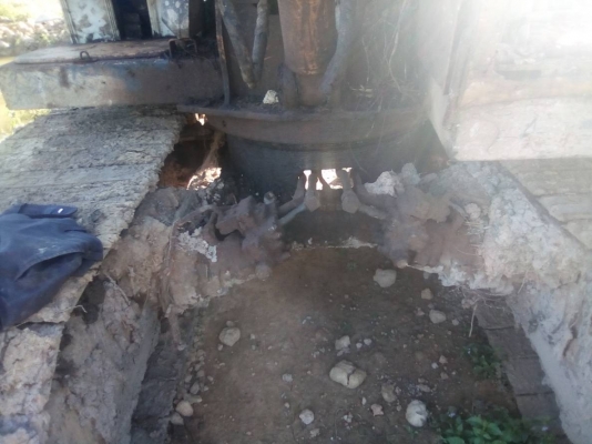 รถขุด KOMATSU PC60-1 แขนพิเศษ แทรคกว้าง 70 เซนติเมตร