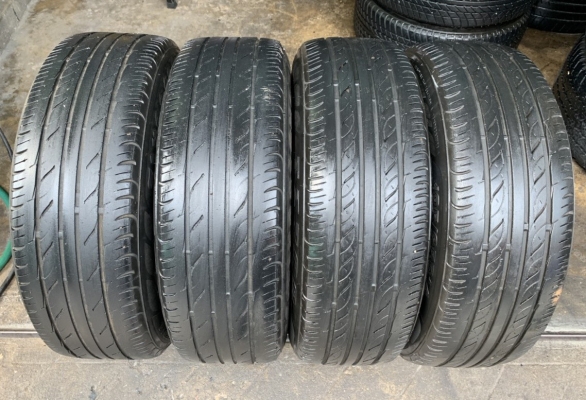 ล้อแม็ก Honda 4รู100 ขอบ 14 พร้อมยาง 185-65-14 ปี13