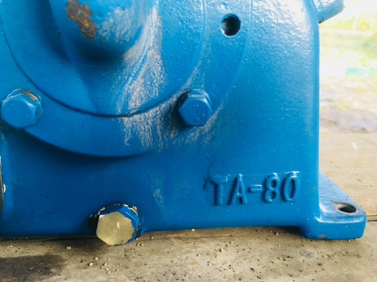 หัวปั๊มลมฟูเซ็ง 5 แรง 3 สูบ รุ่น TA80 สภาพพร้อมใช้งาน ปั๊มลมเร็ว