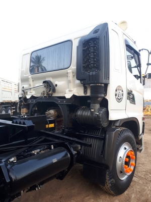 Hino FM8J เครื่อง 251 แรง ปี 55 แม่เดี่ยวกระบะดัมพ์สามมิตร เกียร์เดิม ZF ครัซซีสวย ยางดี พร้อมใช้งาน