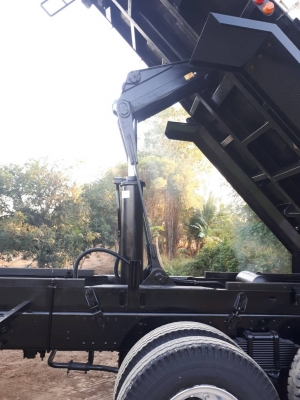 Hino FM8J เครื่อง 251 แรง ปี 55 แม่เดี่ยวกระบะดัมพ์สามมิตร เกียร์เดิม ZF ครัซซีสวย ยางดี พร้อมใช้งาน