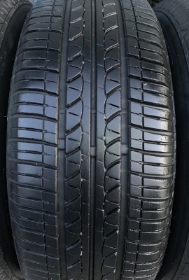 ล้อแม็ก 4รู100 PROMAX MODEL6 ขอบ 14 พร้อมยาง 185-65-14 Bridgestone ปี 14 สภาพดี ดอกยางหนาปึก