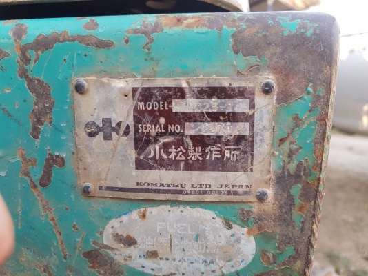 ขาย แบคโฮ KOMATSU PC25-1 รถพร้อมใช้งาน ราคาต่อรองได้ครับ