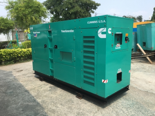 CUMMINS 150 KVA. USA. พร้อมติดตั้งจัดส่งฟรีลูกค้าTRUCK2HANDรับส่วนลดพิเศษ พร้อมรับประกัน2ปี)