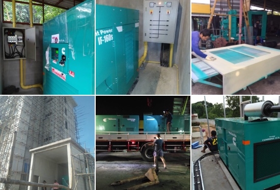CUMMINS 150 KVA. USA. พร้อมติดตั้งจัดส่งฟรีลูกค้าTRUCK2HANDรับส่วนลดพิเศษ พร้อมรับประกัน2ปี)