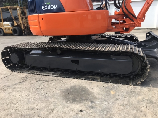 รถขุด Hitachi EX40U มือสอง นำเข้าจากญี่ปุ่น ทำสีใหม่ พร้อมใช้งาน