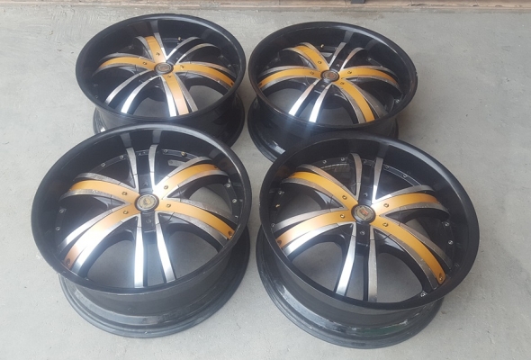 ล้อมือ2 ขอบ20 MASTER 6รู139 กว้าง8.5 ET20  4 ล้อ