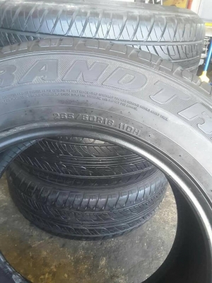 Dunlop PT2 ขนาด 265-70-16 ปี12 สภาพดี 1ชุด Dunlop PT2 ขนาด 265-70-16 ปี12 สภาพดี 1ชุด