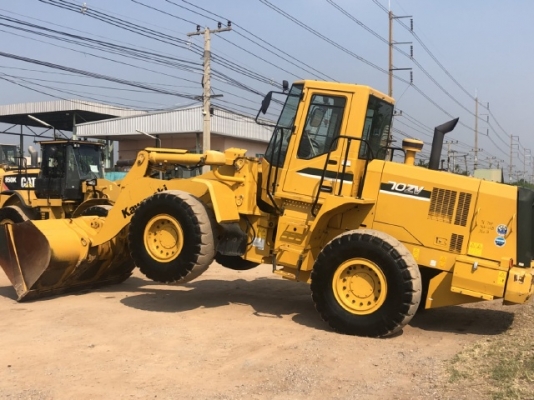 ขายรถตักล้อยาง KAWASAKI 70ZV-2 ปี 2012 (เทียบเท่า WA320) นำเข้าเองจากญี่ปุ่น สภาพสวยพร้อมใช้ มีVDOการทำงานครับ