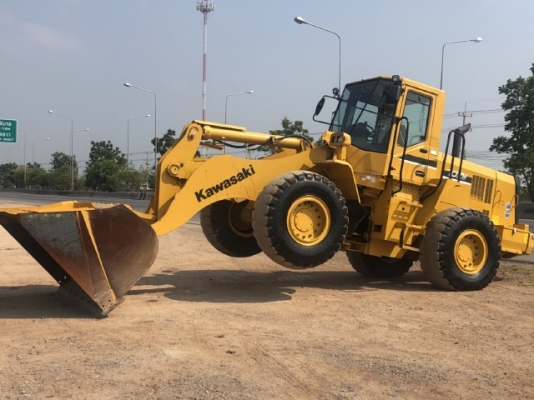 ขายรถตักล้อยาง KAWASAKI 70ZV-2 ปี 2012 (เทียบเท่า WA320) นำเข้าเองจากญี่ปุ่น สภาพสวยพร้อมใช้ มีVDOการทำงานครับ