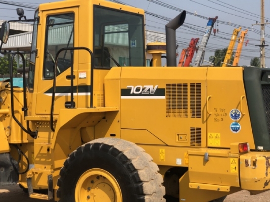 ขายรถตักล้อยาง KAWASAKI 70ZV-2 ปี 2012 (เทียบเท่า WA320) นำเข้าเองจากญี่ปุ่น สภาพสวยพร้อมใช้ มีVDOการทำงานครับ