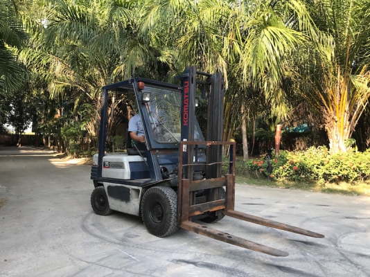 ขายFORKLIFT KOMATSU FG15-15(1.5ตัน) สวยเดิมจากญี่ปุ่น ยังไม่เคยใช้ในไทย 115,000เท่านั้น!!