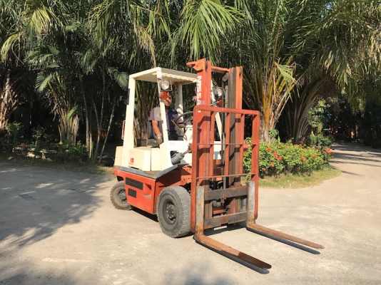 ขายFORKLIFT NISSAN FG15 สุดสวย(1.5ตัน) เสา3เมตร สวยเดิมจากญี่ปุ่น ยังไม่เคยใช้ในไทย 85,000เท่านั้น!!