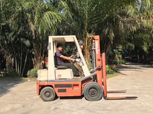 ขายFORKLIFT NISSAN FG15 สุดสวย(1.5ตัน) เสา3เมตร สวยเดิมจากญี่ปุ่น ยังไม่เคยใช้ในไทย 85,000เท่านั้น!!