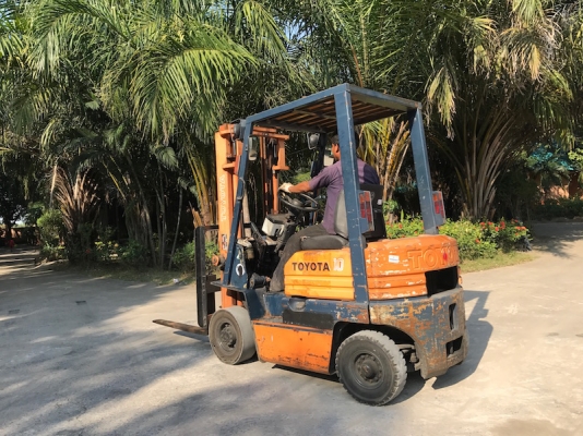 ขายFORKLIFT TOYOTA 5FG10(1.ตัน) สวยเดิมจากญี่ปุ่น ยังไม่เคยใช้ในไทย 99,000เท่านั้น!!