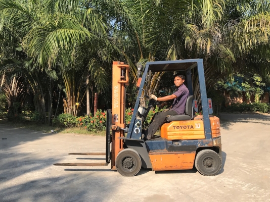 ขายFORKLIFT TOYOTA 5FG10(1.ตัน) สวยเดิมจากญี่ปุ่น ยังไม่เคยใช้ในไทย 99,000เท่านั้น!!