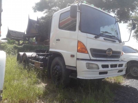 ขาย 750,000 รถสิบล้อหัวลาก HINO MEGA ปี 48 260 แรง 2เพลา เกียร์ฟูลเลอร์ มีระบบชุดปั่นดั้ม หัวบาง ยาง