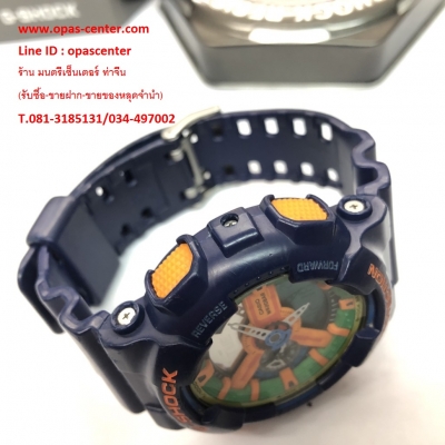 นาฬิกา CASIO G-shock รุ่น GA-110FC-2ADR ของแท้ มือสอง สภาพดี ส่งฟรี