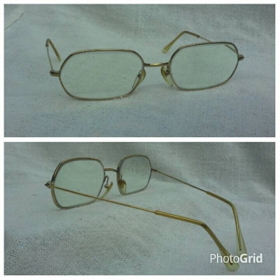 แว่นสายตายาวฝรั่งเศส โกลด์ฟิลด์ 14 K ยุค &#039;60s ล้ำค่า ! หายาก ! ค่าสายตา +300 โมเดลคลาสสิค &#039