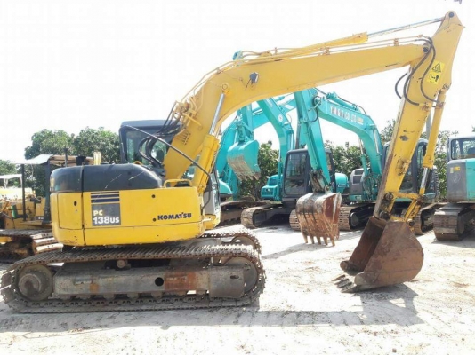 ขายจ้า..KOMATSU PC138US -2E1. เก่านอกแท้  สภาพสวย  เดิมๆๆ  มีลายแย๊ก ลองระบบกันได้ทุกวัน  โทร 089-3818694  จ๊อย