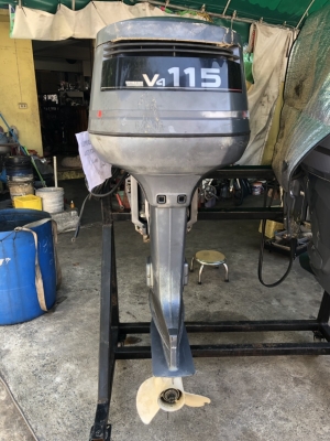 ขายเครื่องเรือ YAMAHA 115แรง หาง25 เก่าญี่ปุ่น ราคา85,000 ขายเครื่องเรือ YAMAHA 115แรง หาง25 เก่าญี่ปุ่น ราคา85,000
