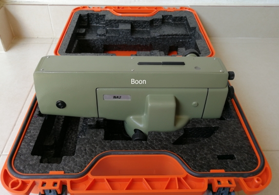 สินค้ามือสอง  ขายกล้องระดับ+เลนส์ Micrometer Leica NA2 32x +Leica GPM3