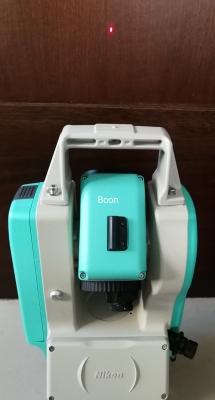 ขายกล้องสำรวจมือสอง  Total Station Nikon NPL322 5&rdquo;  Made in Japan  นอลปรี่ซึ่ม  เลเซอร์นำเป้า