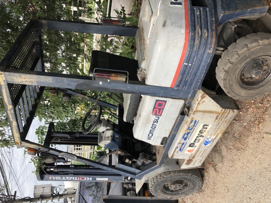 ฟอร์คลิฟต์Komutsu Fd20-11 เครื่องดีเซล เกียรธรรมดา ยางตัน พร้อมใช้