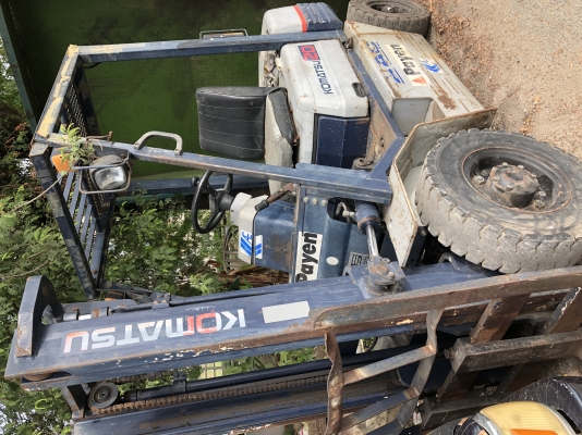 ฟอร์คลิฟต์Komutsu Fd20-11 เครื่องดีเซล เกียรธรรมดา ยางตัน พร้อมใช้