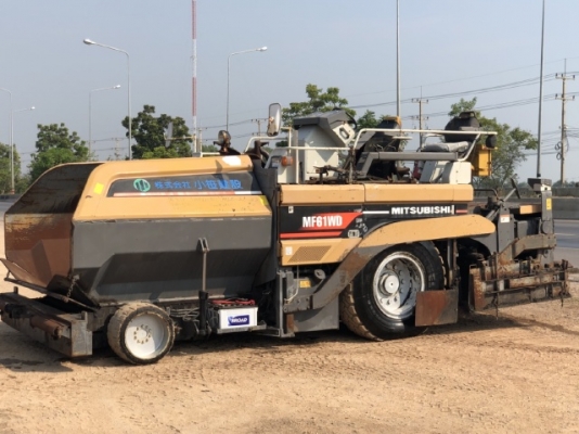 ขายรถปูยาง MITSUBISHI MF61WD (ขนาด 6 เมตร) ปี 2001 นำเข้าเองจากญี่ปุ่น สภาพสวยพร้อมใช้งาน มีVDOการทำงานครับ