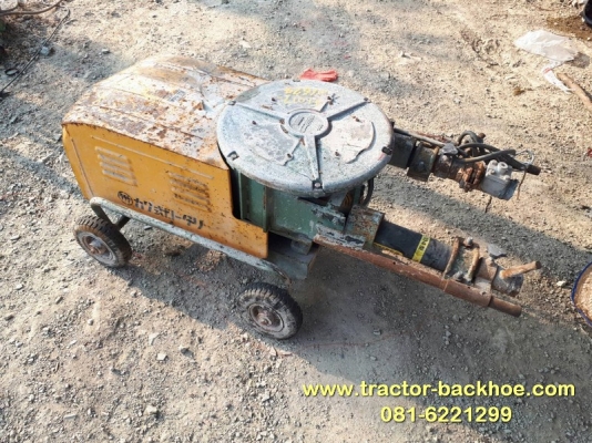 ขาย เครื่องปั้มปูน ยิงปูนทราย หินเกร็ต CONCRETE PUMP ไฟ 200 โวลท์ ท่อ 2 นิ้ว