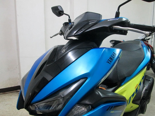 (โอนฟรี) ขาย Yamaha Aerox ไมล์แท้ 1192 กม ปี 2018 ตัวใหม่ล่าสุด
