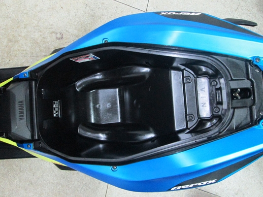 (โอนฟรี) ขาย Yamaha Aerox ไมล์แท้ 1192 กม ปี 2018 ตัวใหม่ล่าสุด