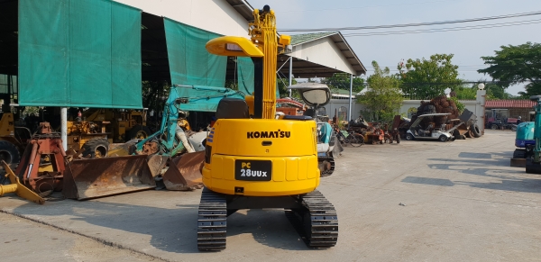 ขาย รถขุด KOMATSU รุ่น PC28UU-2-มือสองญี่ปุ่น แทรกเหล็ก สลัก บูทเอวแน่น 100\% สวยพร้อมใช้งาน มือถือ 0818753444  สอบถามเพิ่มเติมได้ที่ http://line.me/ti/p/mFkzr50JV